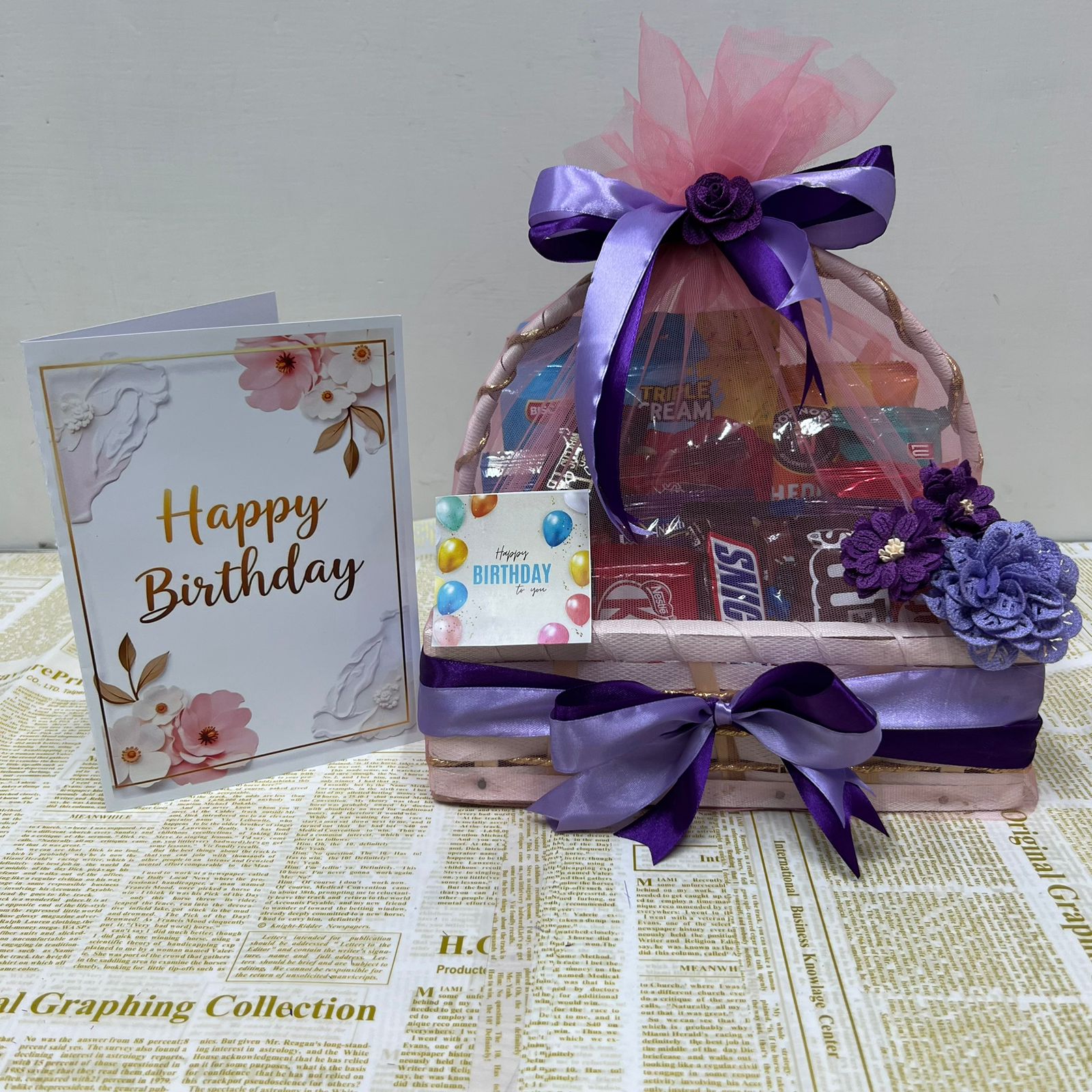 Birthday Snack Gift Basket