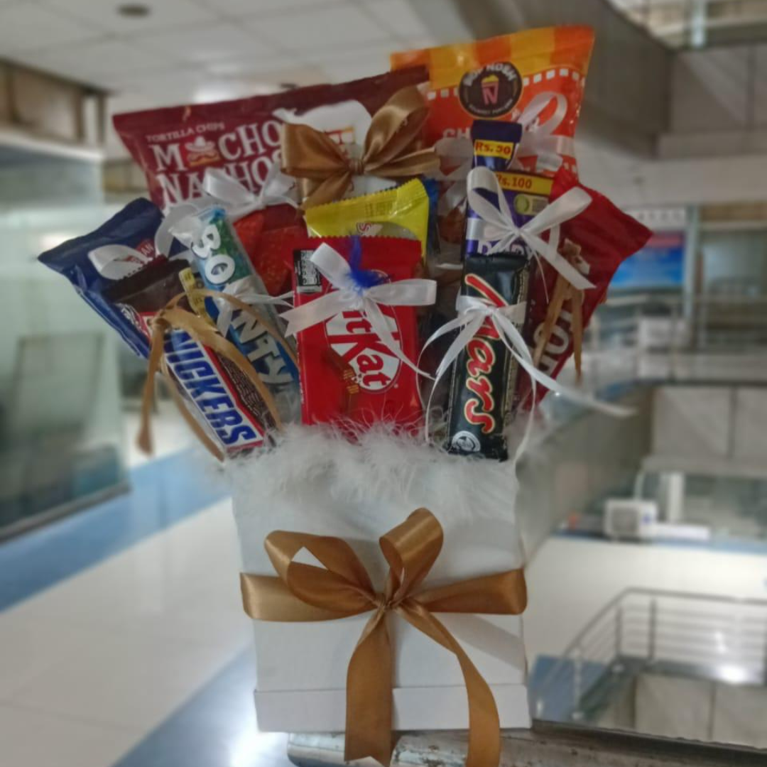 Deluxe Chocolate & Snack Gift Box