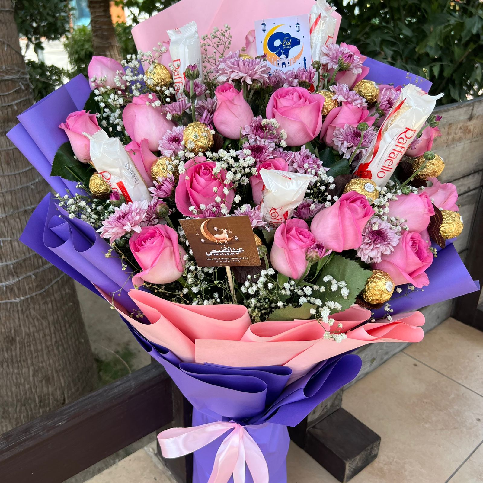 Imported Flower & Chocolate Bouquet