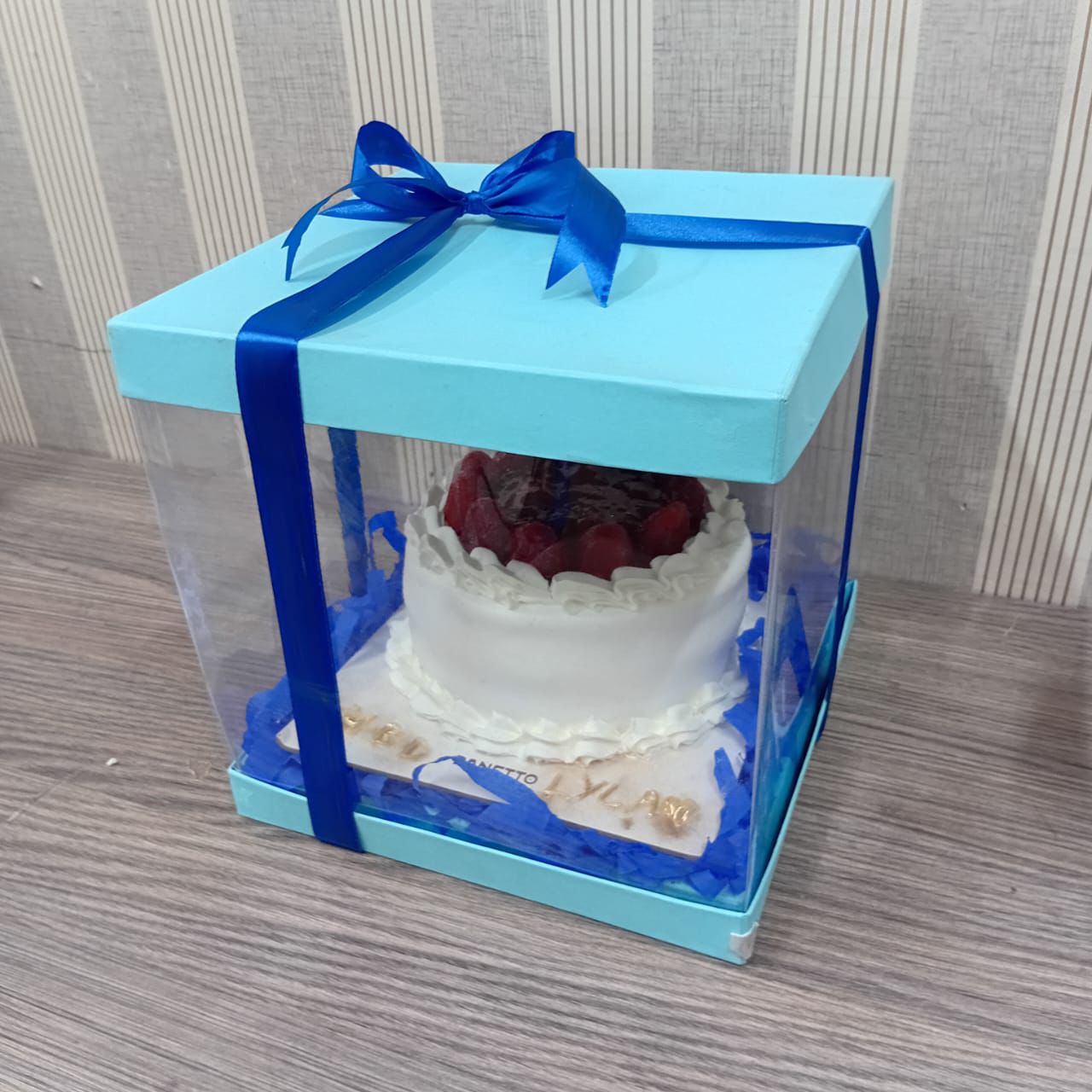 Transparent PVC Cake Box