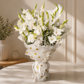 White Gladiolus Bouquet
